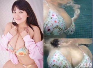 胸部在水中会浮起来吗?I乳女星水中喷血