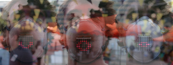 LED矩阵面罩：揭开隐藏的面部情绪 缩短人们之间的距离--阿里百秀