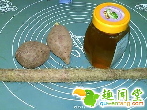 蜂蜜紫薯山药卷的做法