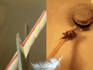 太神了!!教你一招用吸管就能解决水管阻